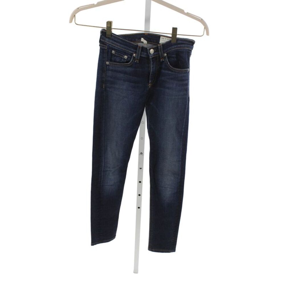 Rag & Bone Jean Women Skinny Blue Jeans Mid Rise Size 25